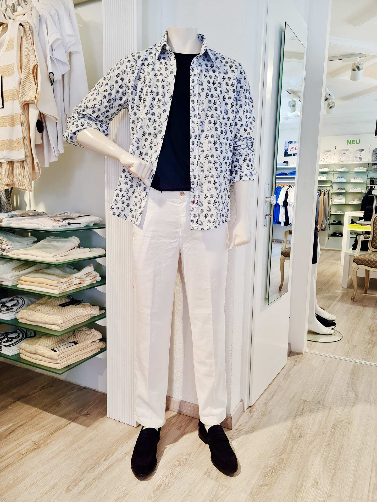 Leinenhose & Sommerhemd – Joop! & Baldessarini Look